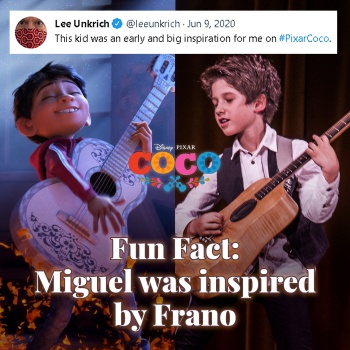Frano is Miguel from Coco (2017)